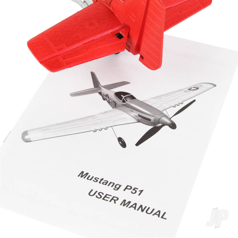 Sonik P-51 400 RTF 4-Channel with Flight Stabilisation