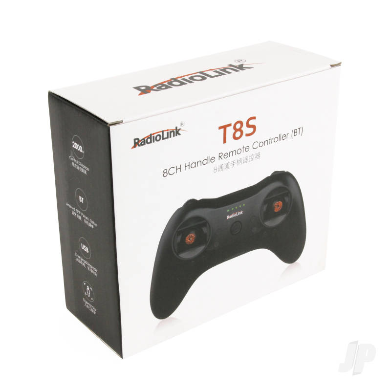T8S 2.4GHz 8-Channel Transmitter with Bluetooth and 1x R8EF Receiver
