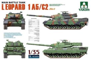 Takom Leopard 1 A5/C2 MBT 2 in 1