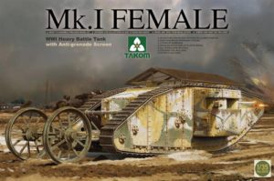 Takom WWI British Mk I Female Tank