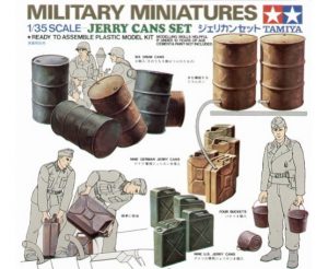 Tamiya 1/35 Jerry Cans Set 35026