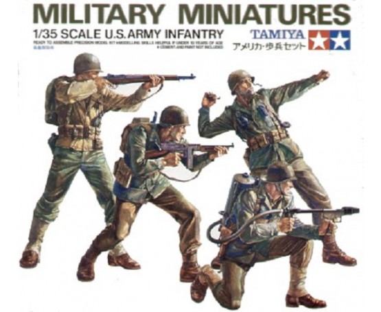 Tamiya 1/35 U.S. Army Infantry 35013