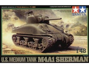 TAMIYA 1/48 US M4A1 SHERMAN 32523