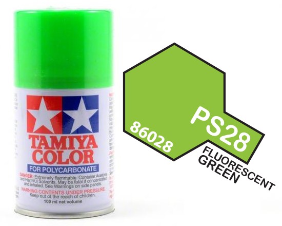 Tamiya PS28 Fluorescent Green