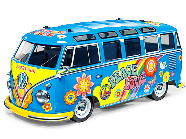 Tamiya VW Type 2 (T1) Pre-Painted Flower Power M-05 47453