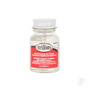 Testors 29.5ml (1 oz) Liquid Cement with Brush