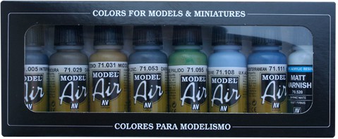 Vallejo Model Air Set - WWII RAF Desert