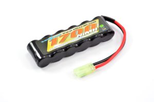 VOLTZ 7.2V 1700MAH NIMH STRAIGHT BATTERY PACK W/MINI TAMIYA