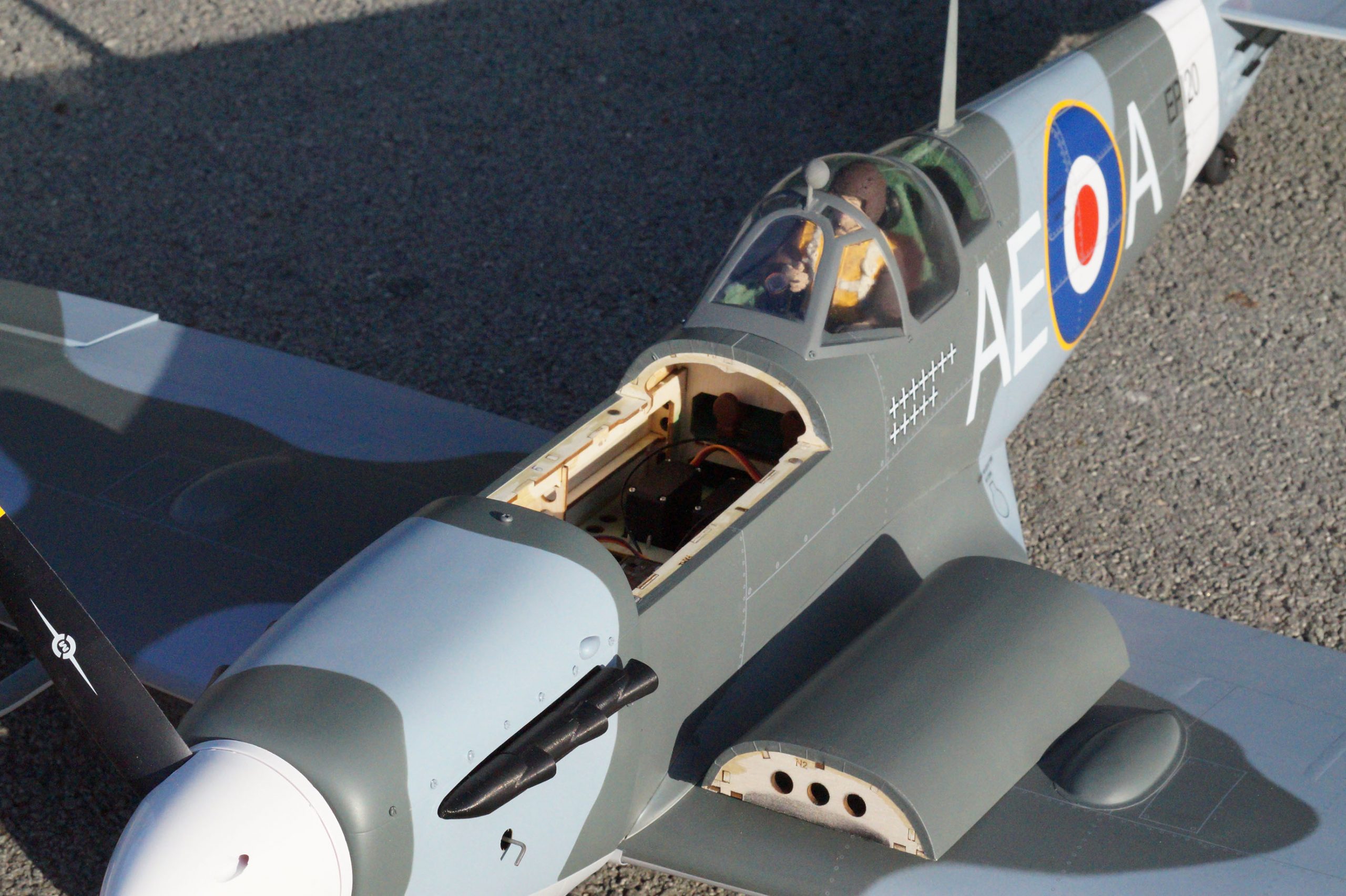 VQ Models Spitfire 50 size EP-GP VQA158