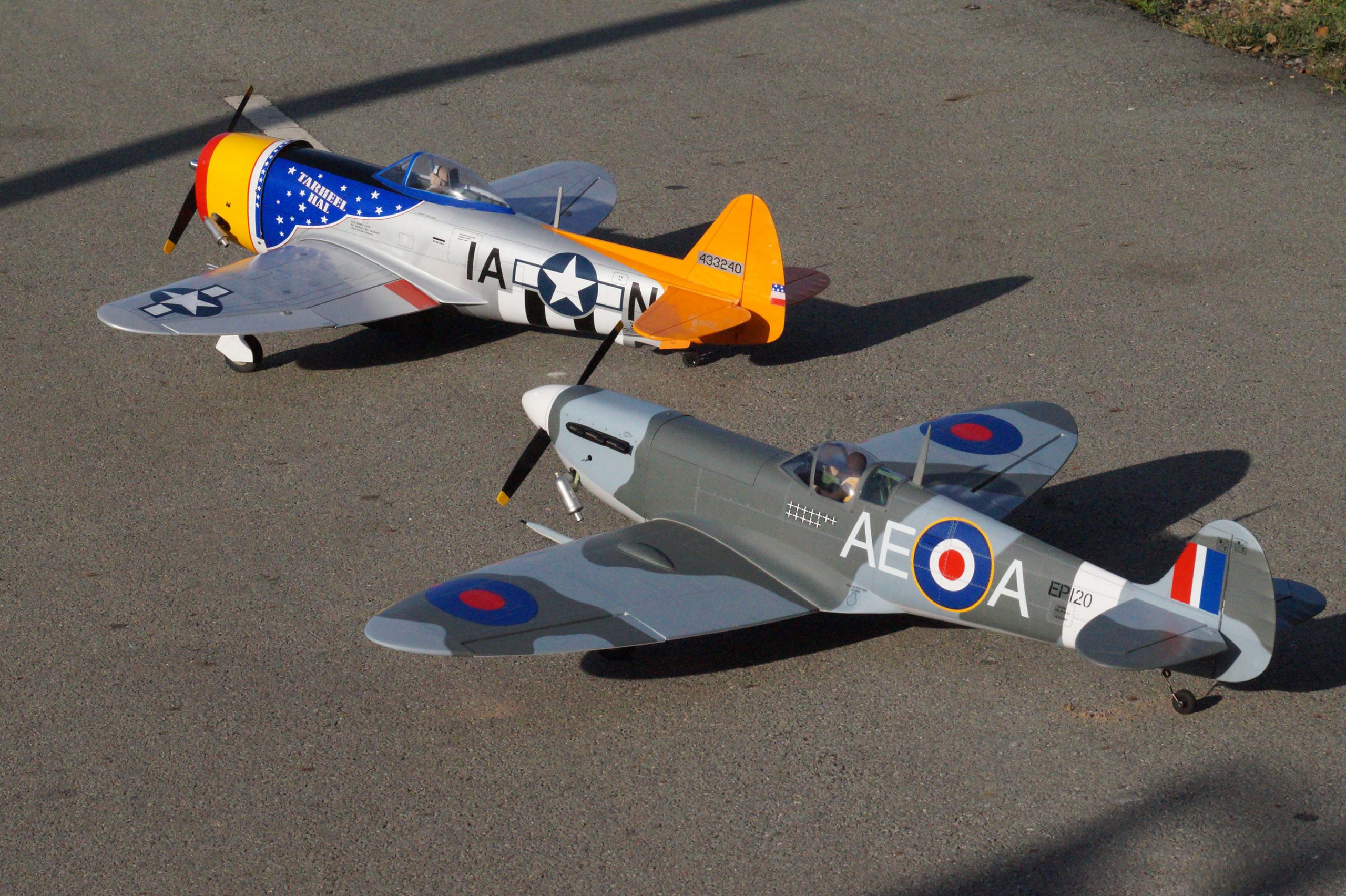 VQ Models Spitfire 50 size EP-GP VQA158