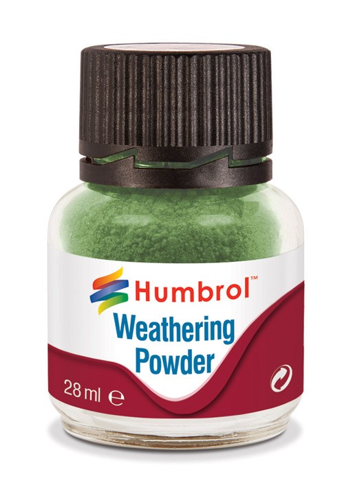 Humbrol Weathering Powder Chrome Oxide Green - 28ml