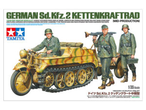 TAMIYA KETTENKRAFTRAD MID PRODUCTION MODEL KIT 1/35 35377