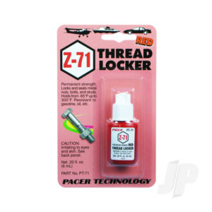 Zap PT-71 Z-71 Red Thread Locker .20oz 5525738-1