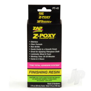Zap PT-41 Z-Poxy Finishing Resin 4oz 5525788-1