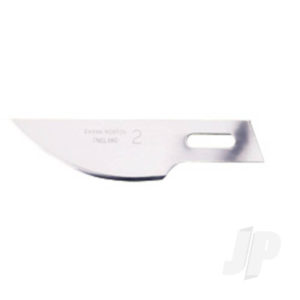 Swann-Morton Craft Knife Blade 2 (Curved) (50)