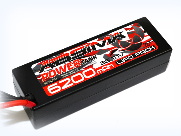 Absima Power Tank Lipo 11.1V.-60C 6200 Hardcase (XT90-Plug) 4140031