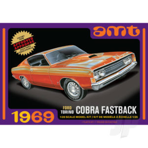 AMT 1969 Ford Torino Cobra Fastback 2T 1:25 AMT1217M