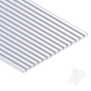 Evergreen 6x12in (15x30cm) Novelty Siding Sheet .040in (1.0mm) Thick .060in Spacing (1 Sheet per pack) EVG4062