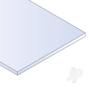 Evergreen 8x21in (20x53cm) White Sheet .060in Thick (2 Sheet per pack) EVG9106