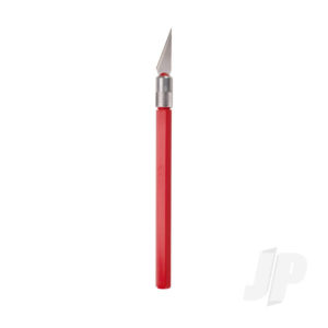 Excel K30 Light Duty Rite-Cut Knife with Safety Cap, Red (Carded)