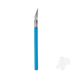 Excel K30 Light Duty Rite-Cut Knife with Safety Cap, Blue (Carded)