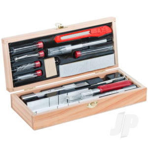 Excel Deluxe Wooden Knife & Tool Set (Boxed)