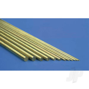 K&S .020in Brass Round Rod (36in long) (50 pcs) KNS159F