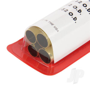 K&S Brass Telescopic Tubing Assortment .014 Wall (Medium) (12in long) (4 pcs) KNS3401