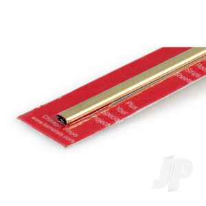 K&S 1/4 Small Brass Streamline .014in Wall (12in long) KNS8122