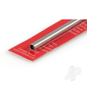 K&S 1/4in Stainless Steel Round Tube, .028in Wall (12in long) KNS87115