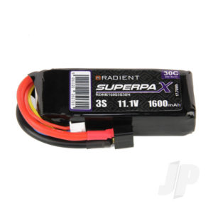 Radient LiPo 3S 1600mAh 11.1V 30C Deans (HCT)