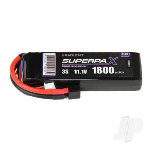 Radient LiPo 3S 1800mAh 11.1V 30C Deans (HCT)