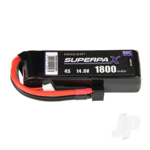 Radient LiPo 4S 1800mAh 14.8V 50C Deans (HCT)