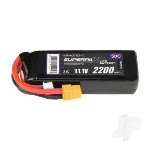 Radient LiPo 3S 2200mAh 11.1V 50C XT60 RDNB22003S50XT60