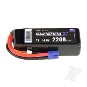 Radient LiPo 4S 2200mAh 14.8V 50C EC3