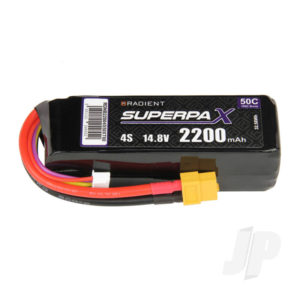 Radient LiPo 4S 2200mAh 14.8V 50C XT60