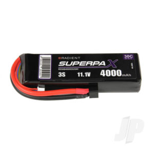 Radient LiPo 3S 4000mAh 11.1V 30C Deans (HCT)