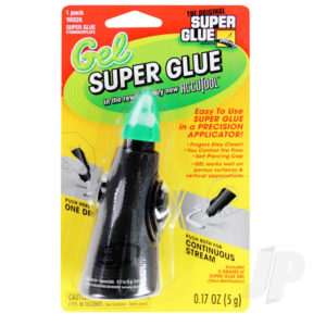 Super Glue Gel with Accutool (0.17oz, 5g)