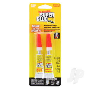 Super Glue 2-Pack Small Card (2x 0.07oz, 2g)