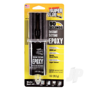 Super Glue 90 Second Instant Setting Epoxy (1oz, 28.3g)