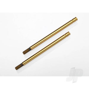 Traxxas Hardened Steel, Titanium Nitride Coated Shock Shafts (Long) (2) TRX1664T