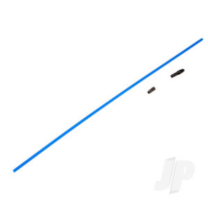 Traxxas Antenna, tube (1pc) / vinyl antenna cap (1pc) / wire retainer (1pc)