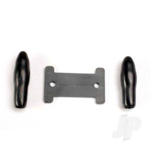 Traxxas Antenna caps, vinyl (2 pcs) / antenna spool