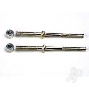 Traxxas Turnbuckles (54mm) (2 pcs) / 3x6x4mm aluminium spacers (Rear camber links)