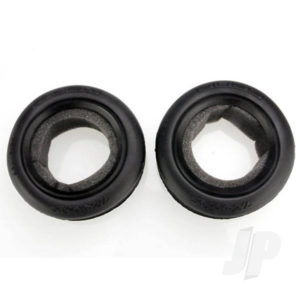 Traxxas Tyres, Alias Ribbed 2.2in (wide, Front) (2 pcs)