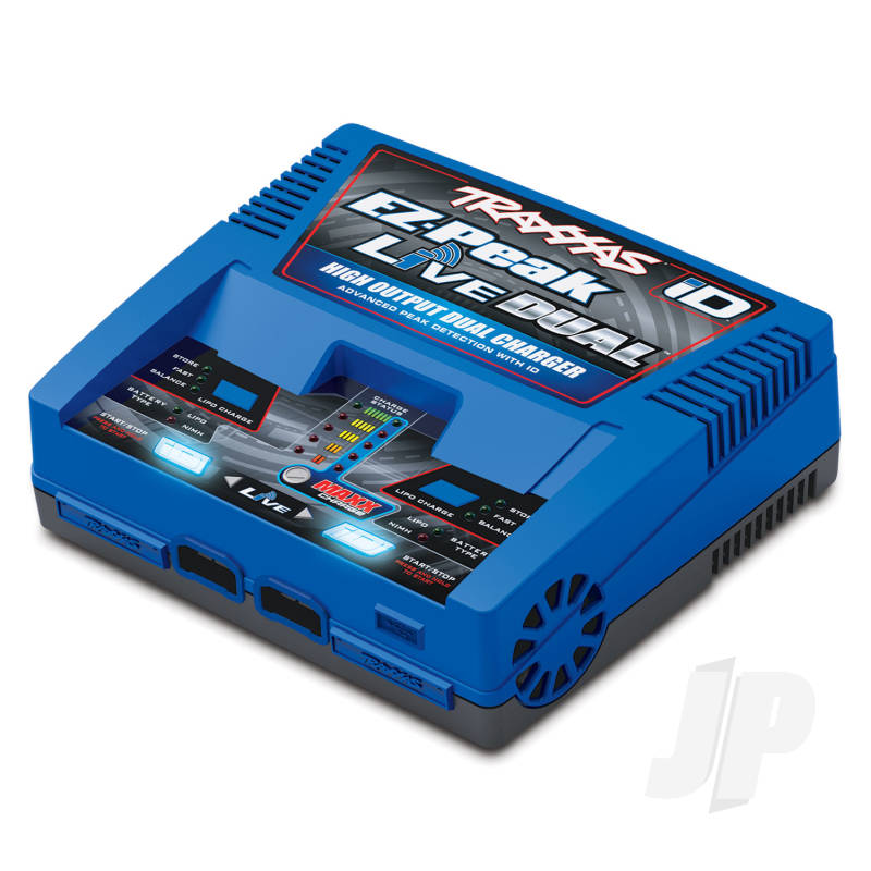 Traxxas EZ-Peak Live Dual 200W NiMH/LiPo iD Charger TRX2973T