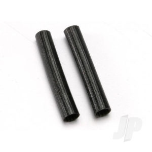 Traxxas Heat shield tubing, fiberglass (2 pcs) (black)