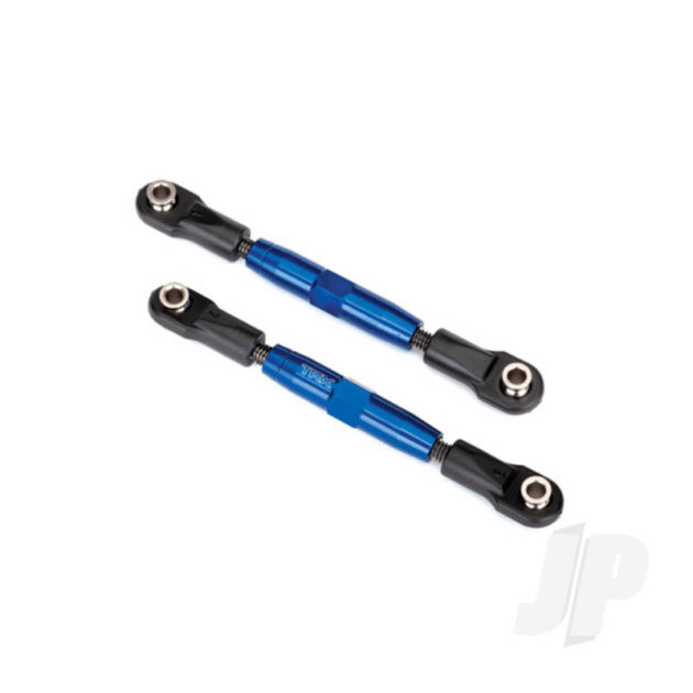 Traxxas Aluminium Front camber links (Blue) including wrench