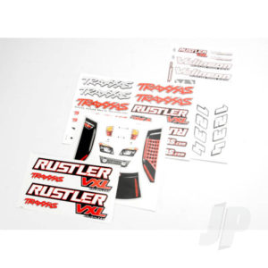 Traxxas Decal sheets, Rustler VXL