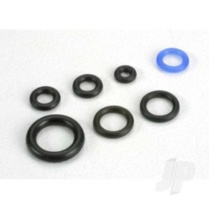 Traxxas O-ring Set: for carb base / air filter adapter / high-speed needle (2 pcs) / low-speed spray bar (2 pcs)